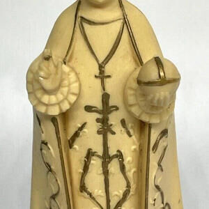 Infant Jesus of Prague 5" Plastic Figurine Hong Kong Made Vintage